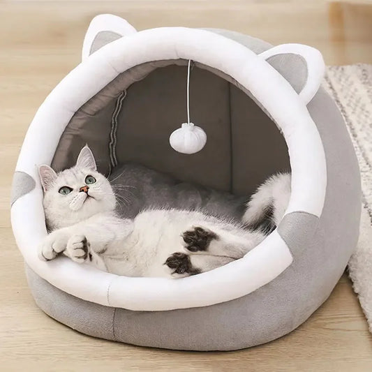 Comfortable Pet Sleeping Bed 100%cotton (Foldable Removable Washable)