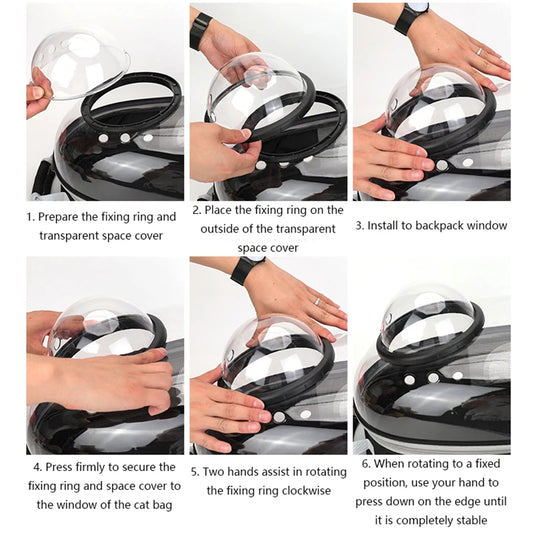 Pet Space Capsule Travels Easily (Breathable / Protection)